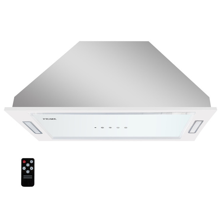 هود مخفی پرایم مدل کف شیشه باز شو HT800 سایز 70(سفید)