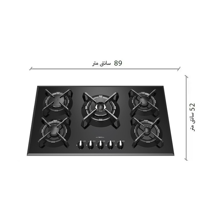 اجاق گاز صفحه ای رابیتس مدل 567