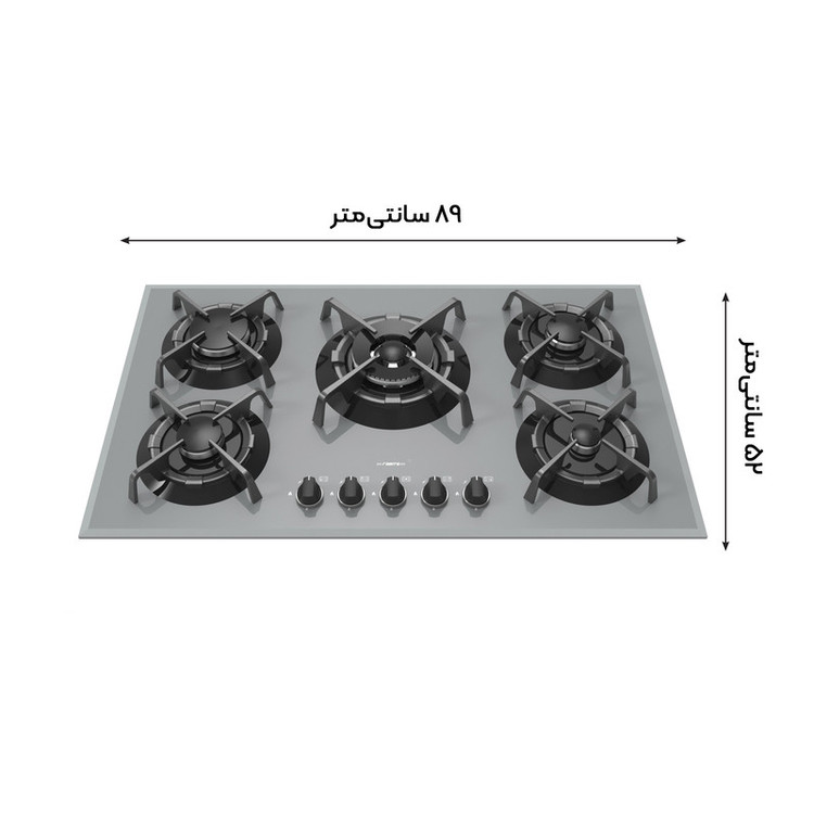 اجاق گاز صفحه ای رابیتس مدل RG-549