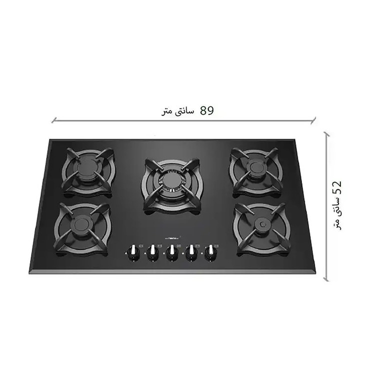 اجاق گاز صفحه ای رابیتس مدل 547