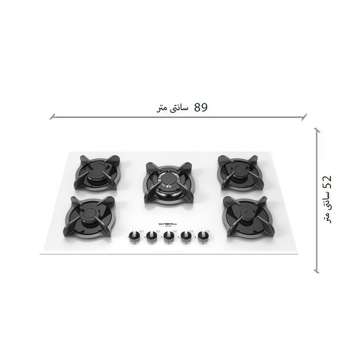 اجاق گاز صفحه ای رابیتس مدل RG-547W